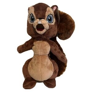 Sammy The Squirrel Plush Stuffed Animal Great Wolf Lodge Brown Fiesta New